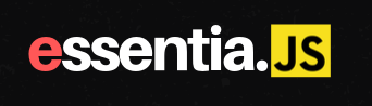 Essentia.js logo and link to site
